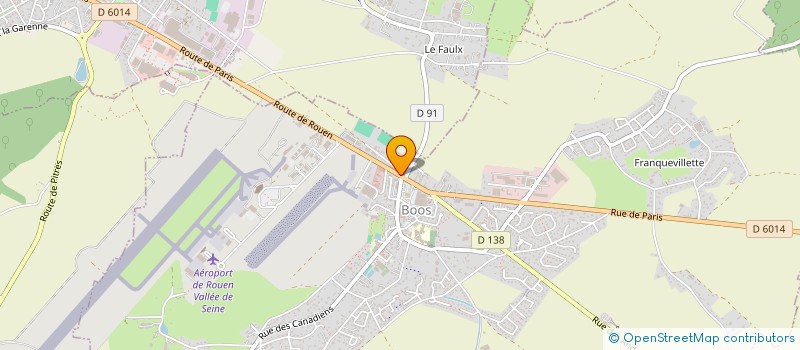 localisation de l'entreprise AU NUAGE NORMAND  BOOS