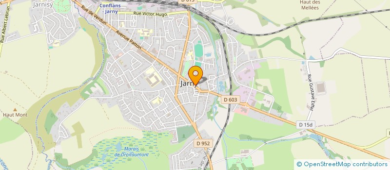 localisation de l'entreprise AU P'ETIT REGAL  JARNY