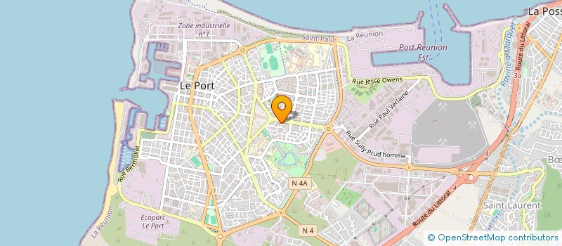 localisation de l'entreprise AU P'TI GOURMAND à LE PORT
