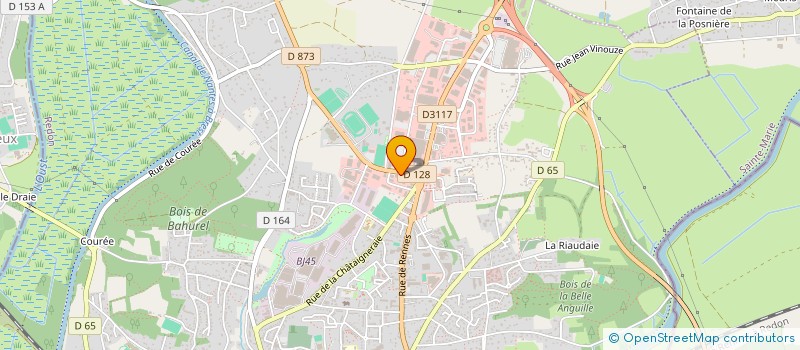 localisation de l'entreprise AU P'TIT BOLIDE  REDON