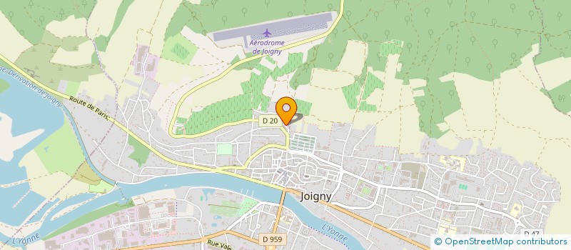 localisation de l'entreprise AU P'TIT BOUDIN à JOIGNY