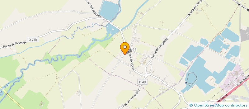 localisation de l'entreprise AU P'TIT CREUX PEYSSIESSOIS  PEYSSIES