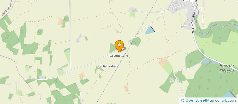 localisation de l'entreprise AU P'TIT GARAGE  LE BOULAY