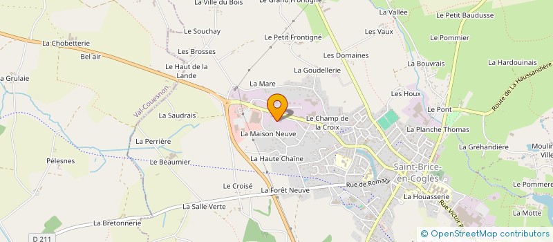 localisation de l'entreprise AU P'TIT LAVOIR DE CELINE  MAEN ROCH