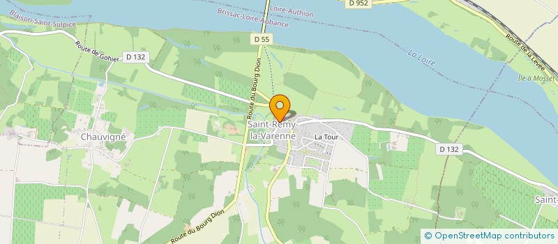 localisation de l'entreprise AU P'TIT MARCEL  BRISSAC LOIRE AUBANCE