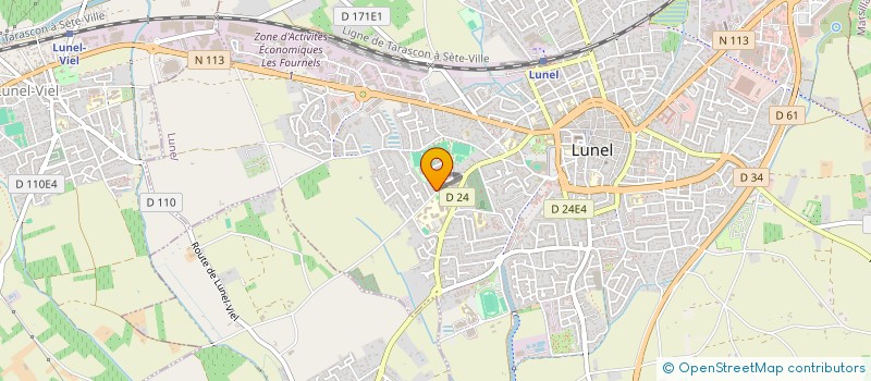 localisation de l'entreprise AU P'TIT RENDEZ-VOUS à LUNEL