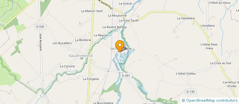 localisation de l'entreprise AU PA à SAINT-SAUVEUR-VILLAGES