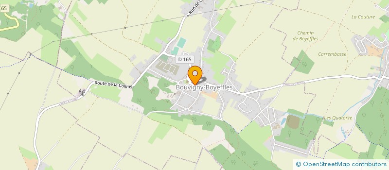 localisation de l'entreprise AU PAIN ARTISANAL  BOUVIGNY-BOYEFFLES