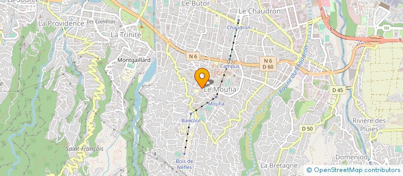 localisation de l'entreprise AU PAIN D'ANTAN à SAINT-DENIS