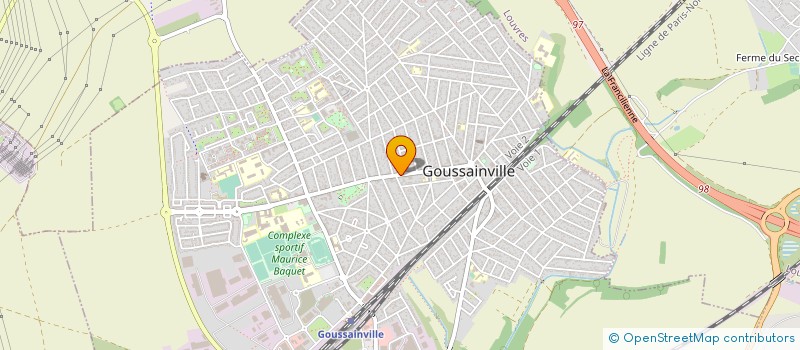 localisation de l'entreprise AU PAIN D'ANTAN à GOUSSAINVILLE