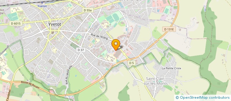 localisation de l'entreprise AU PAIN D'AUTREFOIS  ALLOUVILLE-BELLEFOSSE