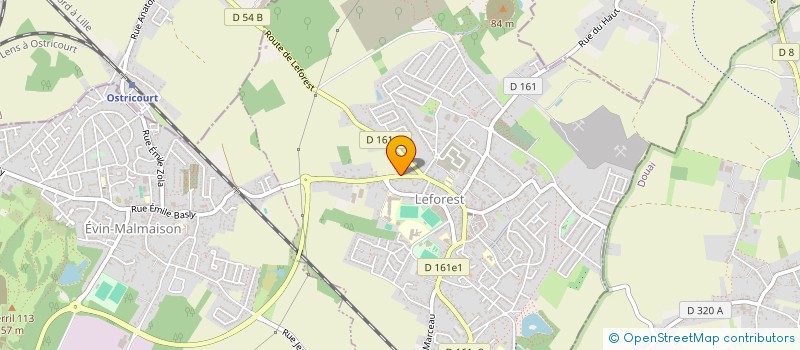 localisation de l'entreprise AU PAIN DE BEUGNET à LEFOREST