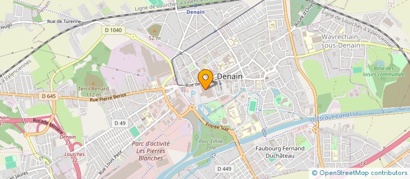 localisation de l'entreprise AU PAIN DE DENAIN  PARIS