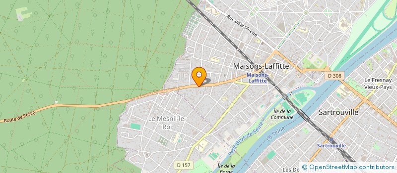 localisation de l'entreprise AU PAIN DE PONTOISE à MONTMORENCY