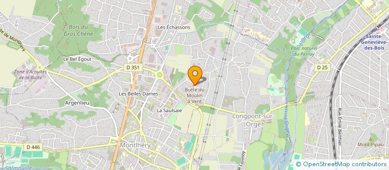 localisation de l'entreprise AU PAIN DE SUCRE 2020 à LONGPONT-SUR-ORGE