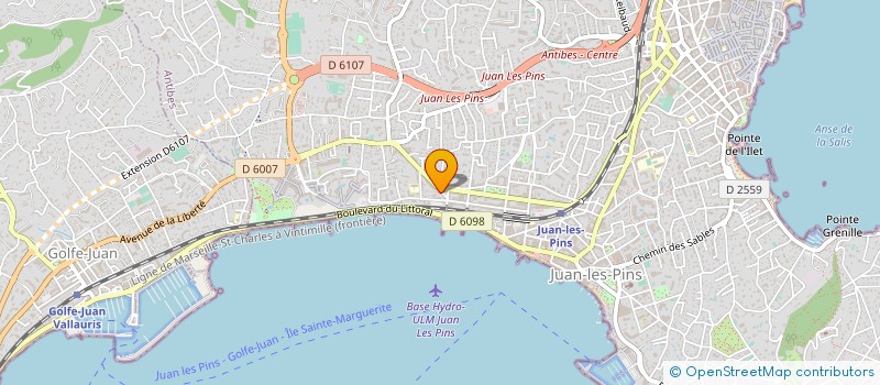 localisation de l'entreprise AU PAIN DES FRANGINS à ANTIBES