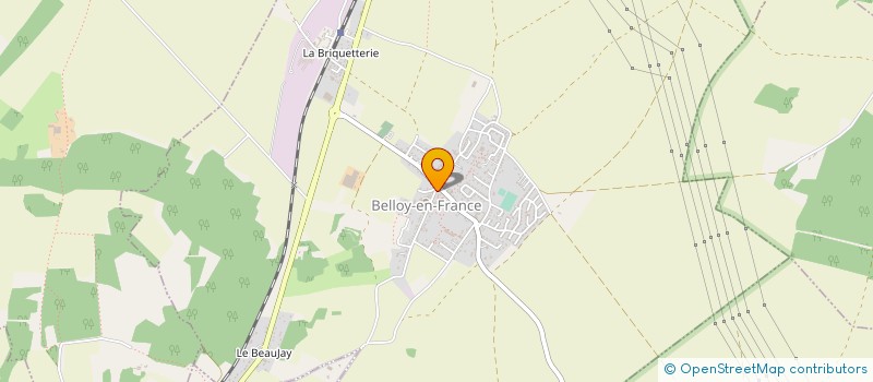 localisation de l'entreprise AU PAIN DORE à BELLOY-EN-FRANCE