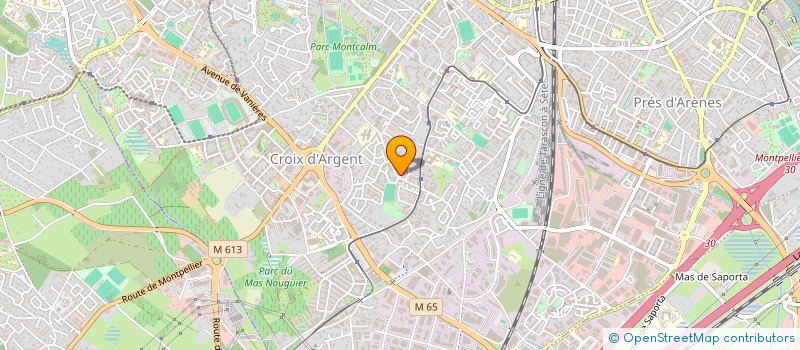 localisation de l'entreprise AU PAIN DU JOUR à MONTPELLIER