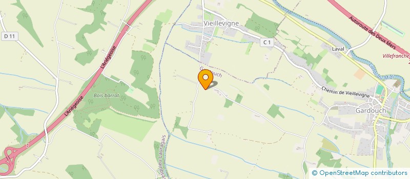 localisation de l'entreprise AU PAIN LEVE à VILLEFRANCHE-DE-LAURAGAIS