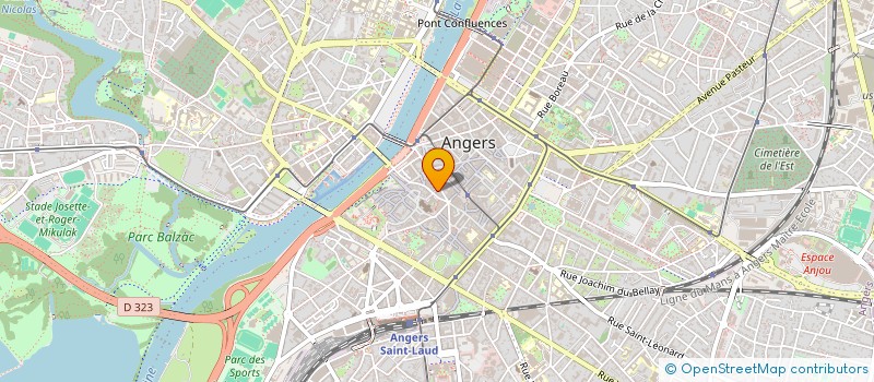 localisation de l'entreprise AU PAIN ST HONORE à ANGERS