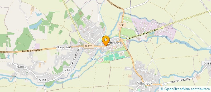 localisation de l'entreprise AU PALAIS D'AYDINE  BLETTERANS