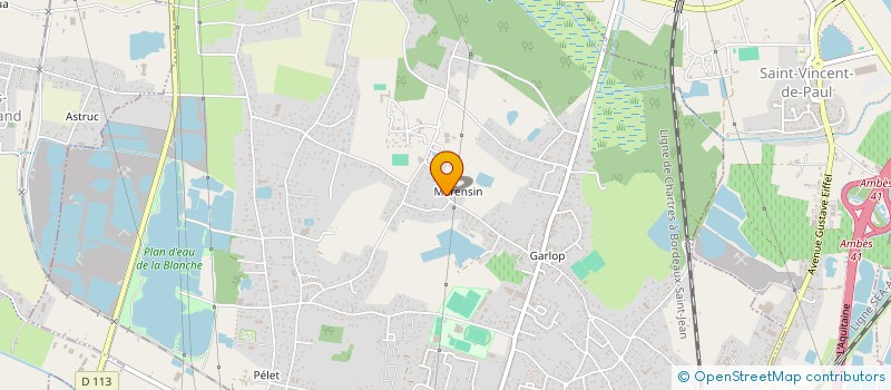 localisation de l'entreprise AU PALAIS DE L'HABITAT  AMBARES-ET-LAGRAVE