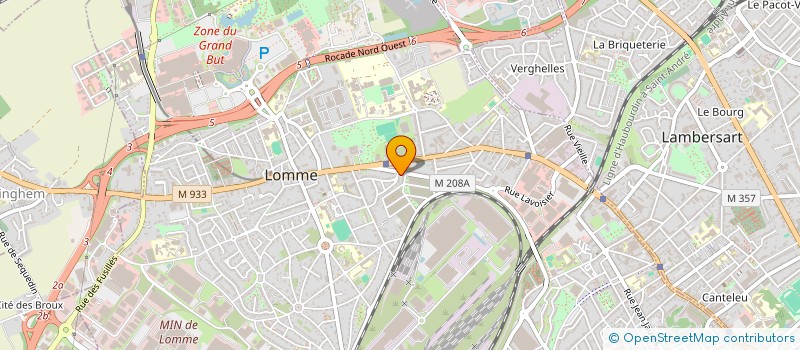 localisation de l'entreprise AU PALAIS DES EPICES à LILLE