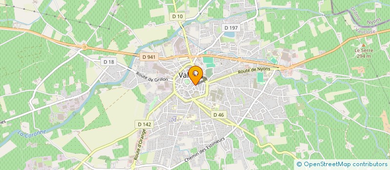 localisation de l'entreprise AU PALAIS DU FROMAGE à VALREAS