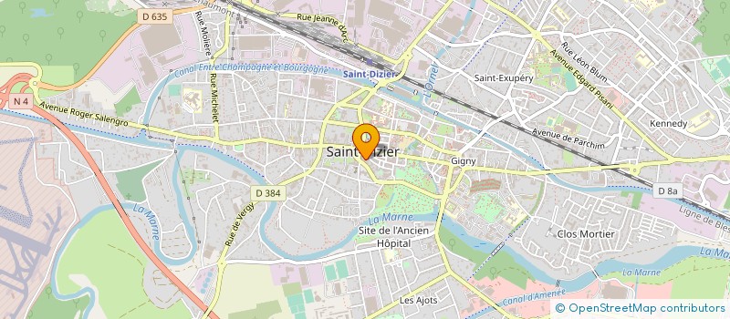 localisation de l'entreprise AU PALAIS GOURMAND à SAINT-DIZIER