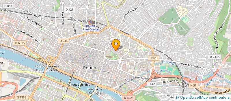 localisation de l'entreprise AU PALAIS ROYAL DES CONFISERIES  ROUEN