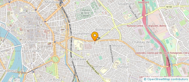 localisation de l'entreprise AU PANIER D'OC à TOULOUSE