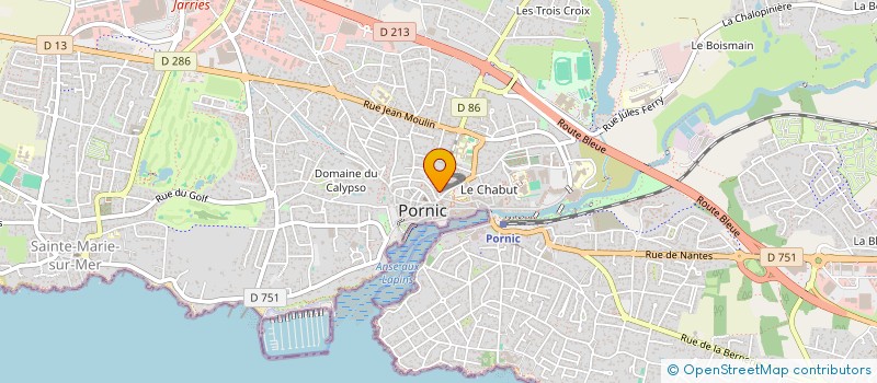 localisation de l'entreprise AU PANIER DES SAVEURS à PORNIC