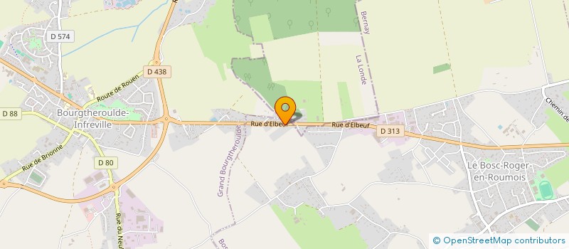 localisation de l'entreprise AU PANIER FRAICH'EURE  BOSROUMOIS