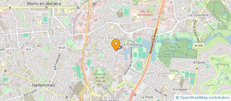 localisation de l'entreprise AU PANIER GARNI DE FLERS  VILLENEUVE-D'ASCQ