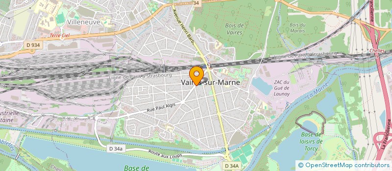 localisation de l'entreprise AU PANIER GOURMAND à VAIRES-SUR-MARNE