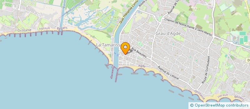 localisation de l'entreprise AU PANIER GOURMAND à AGDE