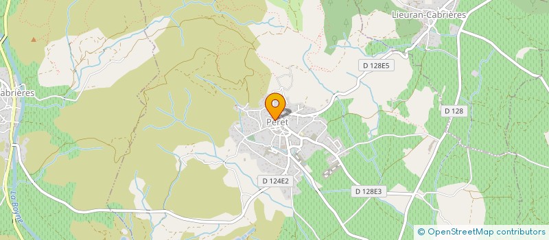 localisation de l'entreprise AU PANIER PERETOIS  PERET