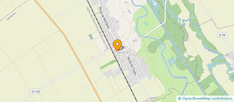 localisation de l'entreprise AU PANIER SAVIOTAIN  SAVIERES
