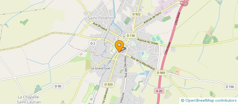 localisation de l'entreprise AU PARADIS D'ANNE SOPHIE à VATAN