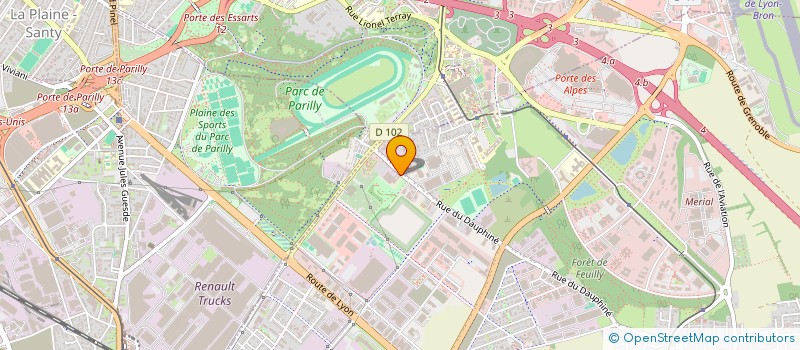 localisation de l'entreprise AU PARADIS DES PLANTS  SAINT-PRIEST