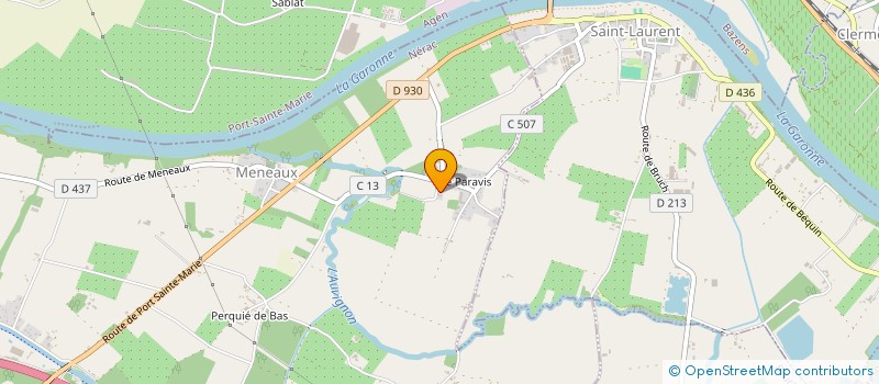 localisation de l'entreprise AU PARAVIS à FEUGAROLLES