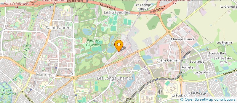 localisation de l'entreprise AU PARC DES BOIS à RENNES