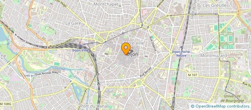 localisation de l'entreprise AU PARRAIN GENEREUX à DIJON