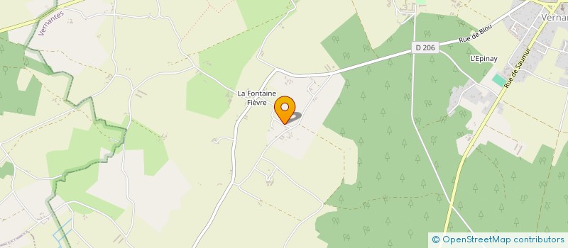 localisation de l'entreprise AU PAS DES CHEVAUX à VERNANTES