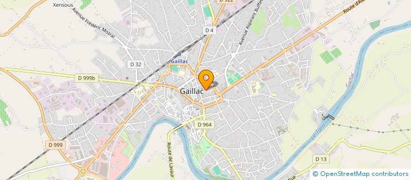 localisation de l'entreprise AU PAS SAGE à GAILLAC