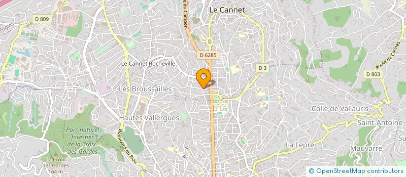 localisation de l'entreprise AU PASSE RETROUVE à LE CANNET