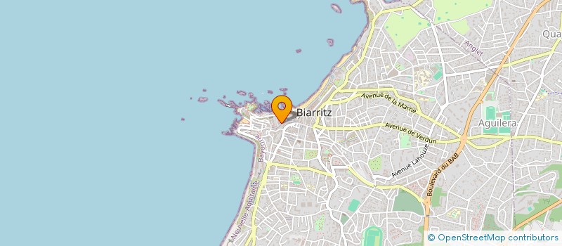 localisation de l'entreprise AU PAYS BASQUE à BIARRITZ