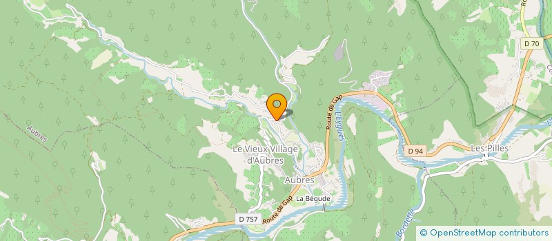 localisation de l'entreprise AU PAYS DE COCAGNE à NYONS