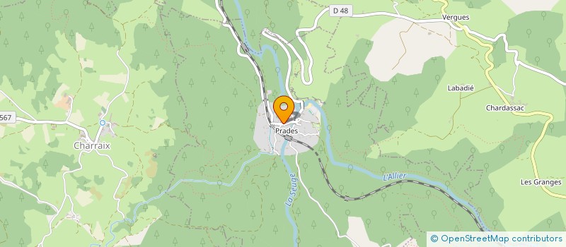 localisation de l'entreprise AU PAYS DE LA BETE DU GEVAUDAN à AUVERS