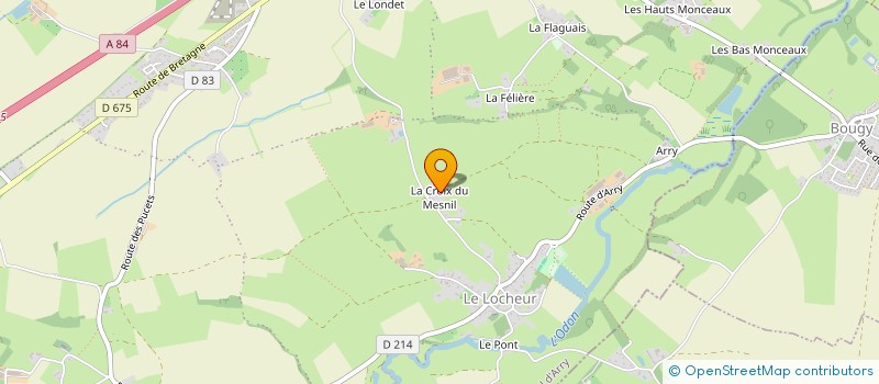 localisation de l'entreprise AU PAYS DES FEES  VAL D'ARRY